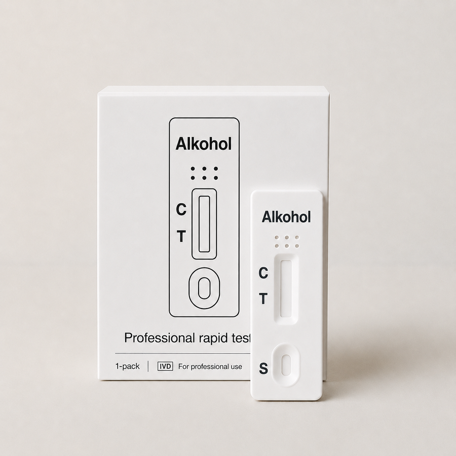 Alkohol hurtigtest 1-pak - Professionelt brug