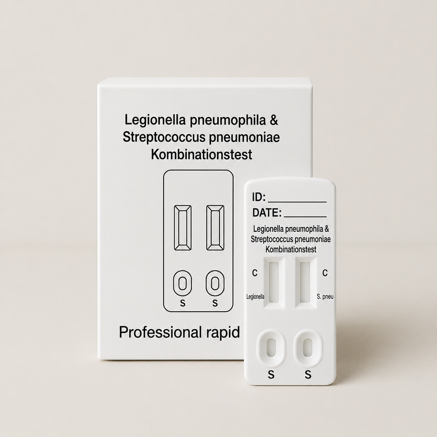 Legionella & Streptococcus selvtest 10-pak - Til professionel brug