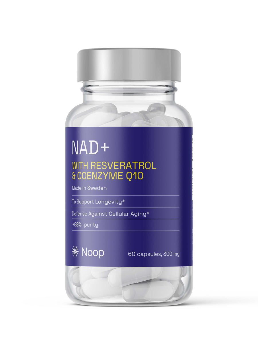 NAD+ Kompleks med Resveratrol & CoQ10 Noop