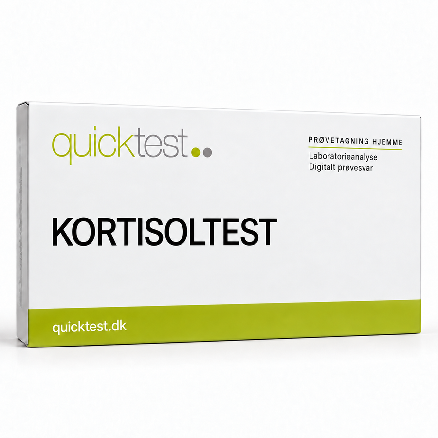 Quicktest KORTISOLTEST – dansk produktbillede