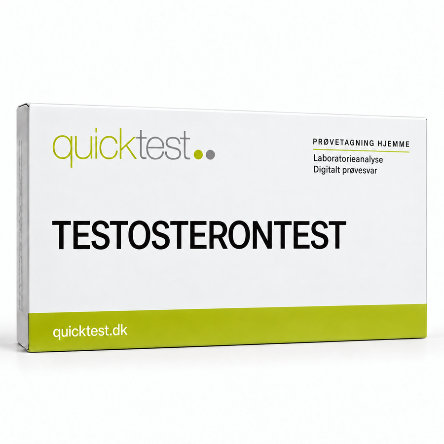 Quicktest TESTOSTERONTEST – dansk produktbillede