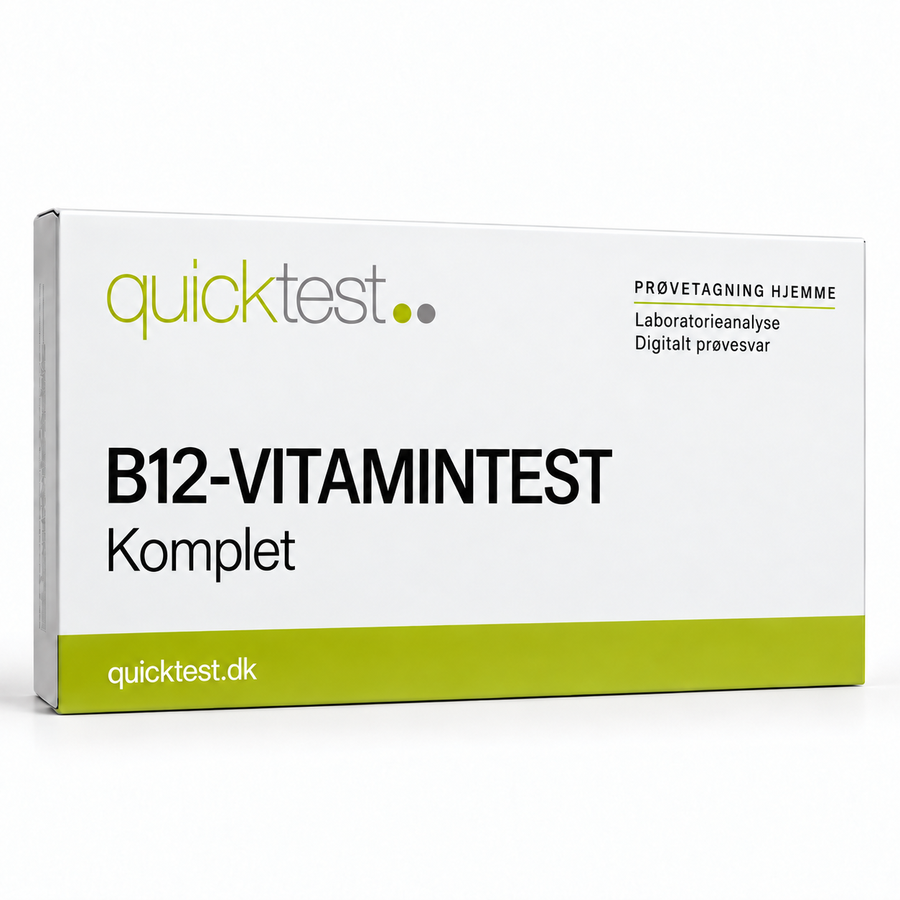 Quicktest B12-VITAMINTEST – Komplet – dansk produktbillede