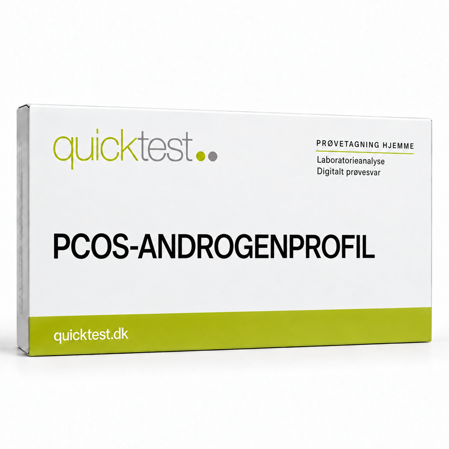 Quicktest PCOS-ANDROGENPROFIL – dansk produktbillede