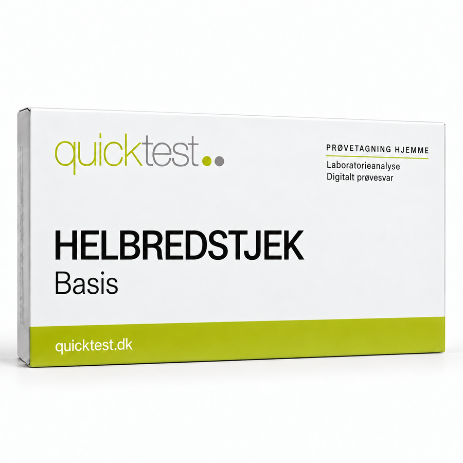 Quicktest HELBREDSTJEK – Basis – dansk produktbillede