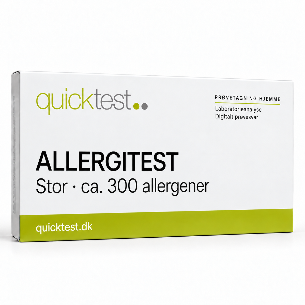 Quicktest ALLERGITEST – Stor · ca. 300 allergener – dansk produktbillede