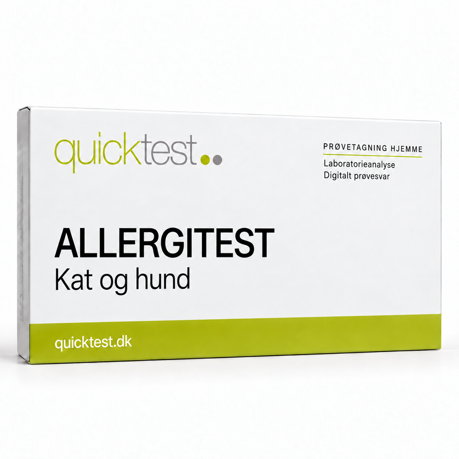 Quicktest ALLERGITEST – Kat og hund – dansk produktbillede