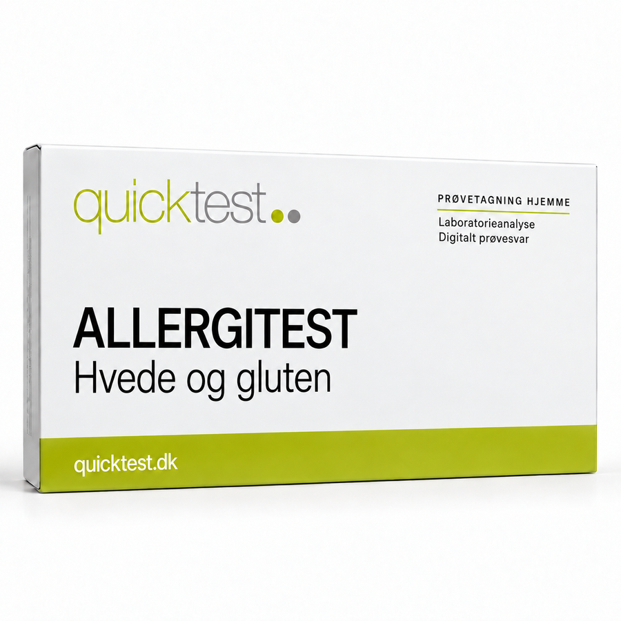 Quicktest ALLERGITEST – Hvede og gluten – dansk produktbillede