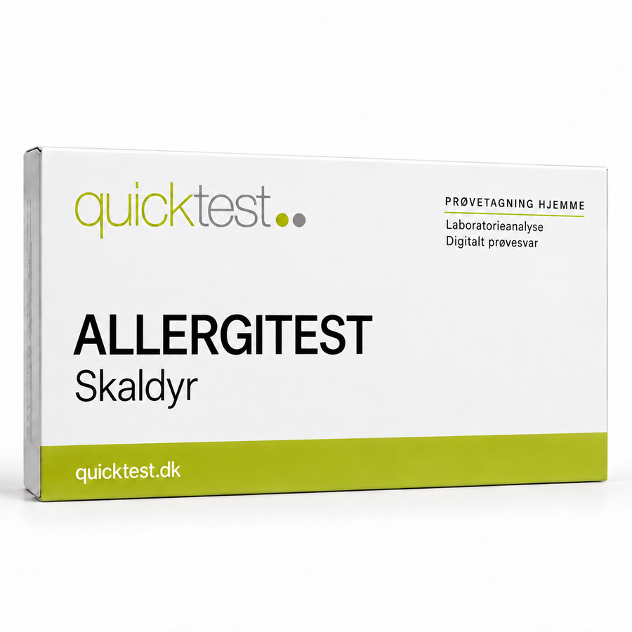 Quicktest ALLERGITEST – Skaldyr – dansk produktbillede