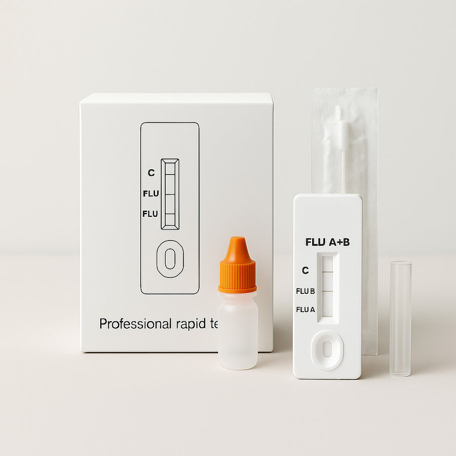 Influenza A+B hurtigtest 20-pak – Professionel brug