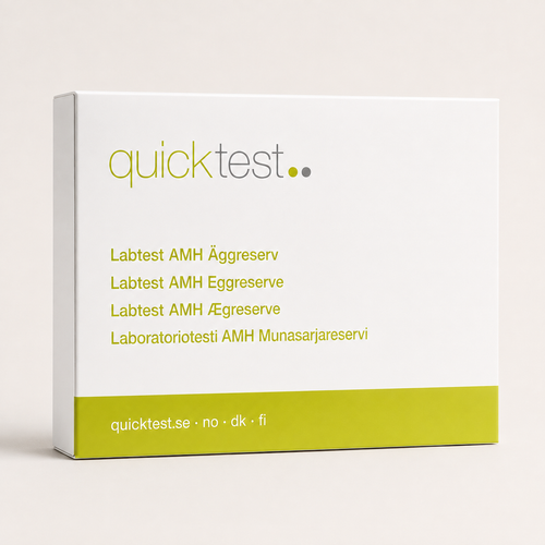 AMH-test - ægreserve - Quicktest laboratorietest, emballage