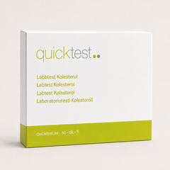 Hjerte- & kartest Basis - Quicktest laboratorietest, emballage