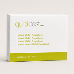 17-OH-progesterontest - Quicktest laboratorietest, emballage