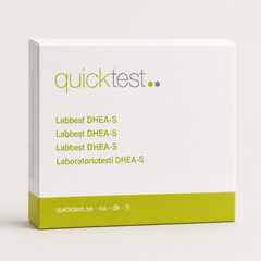 DHEA-S-test - Quicktest laboratorietest, emballage
