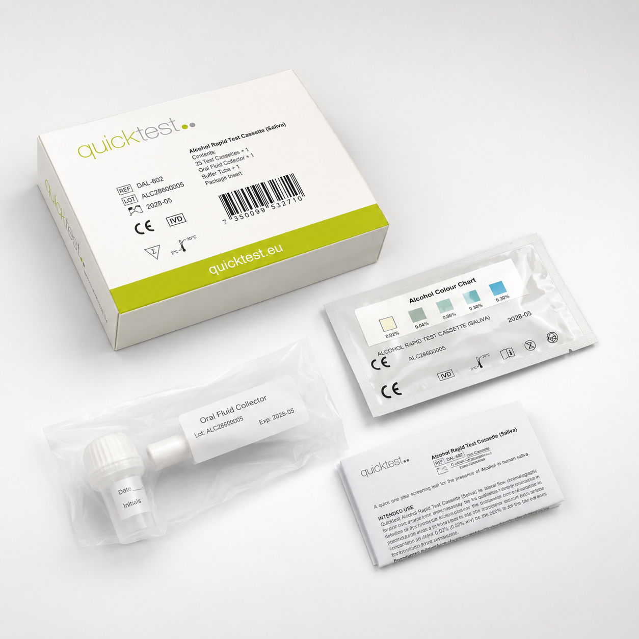Multi-Drug 7 stoffer hurtigtest 25-pak - Professionelt brug