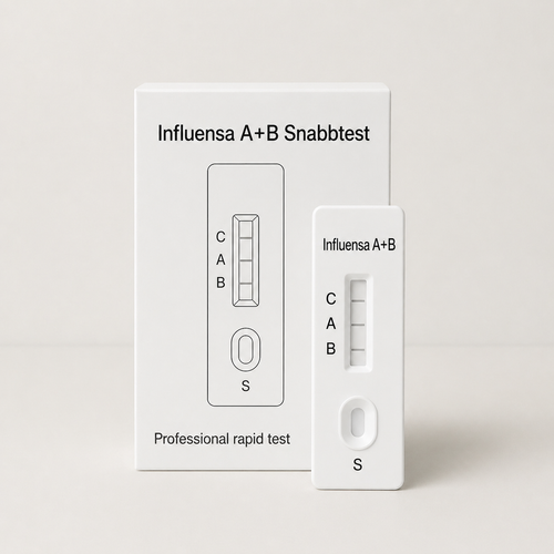 Influenza A+B Selvtest 1-pak - Til professionel brug