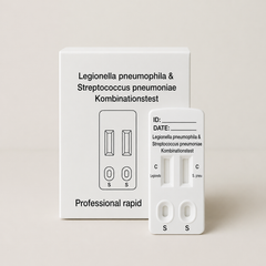 Legionella & Streptococcus Selvtest 1-pak - Til professionel brug