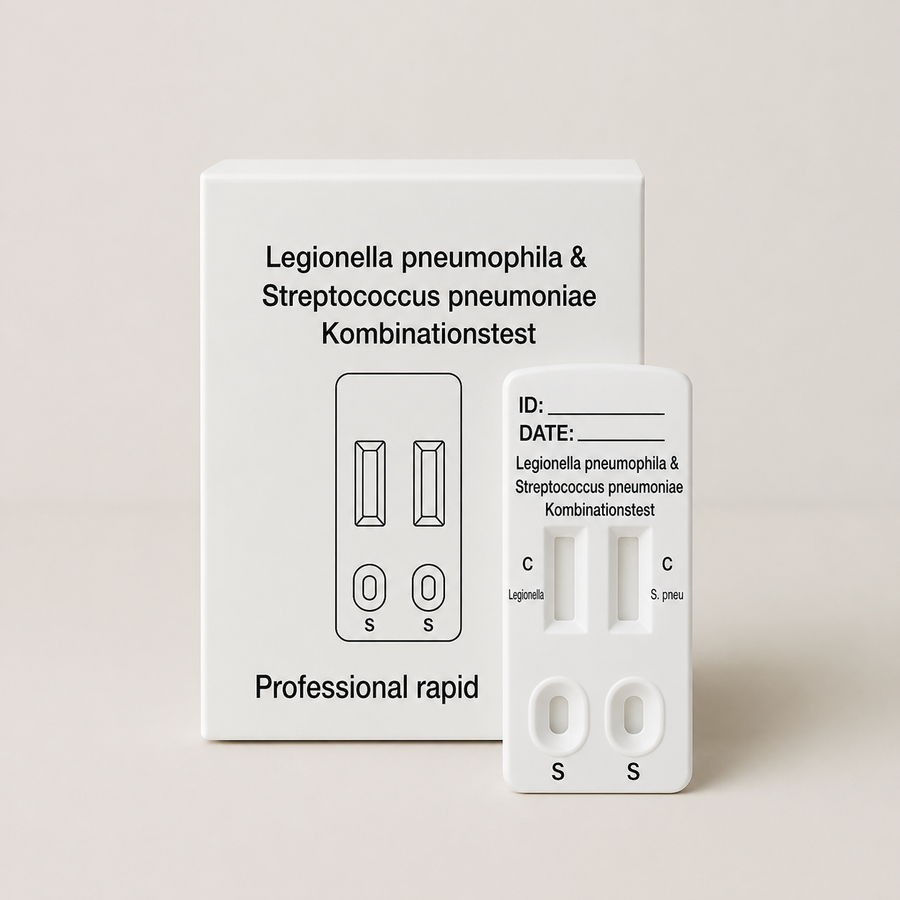 Legionella & Streptococcus Selvtest 1-pak - Til professionel brug