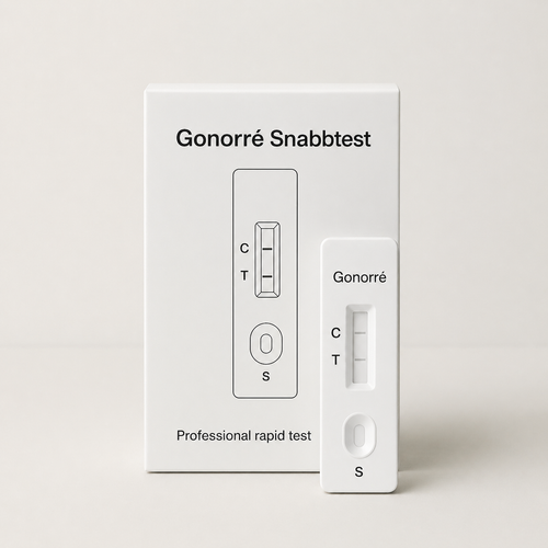 Gonoré-selvtest i pakken