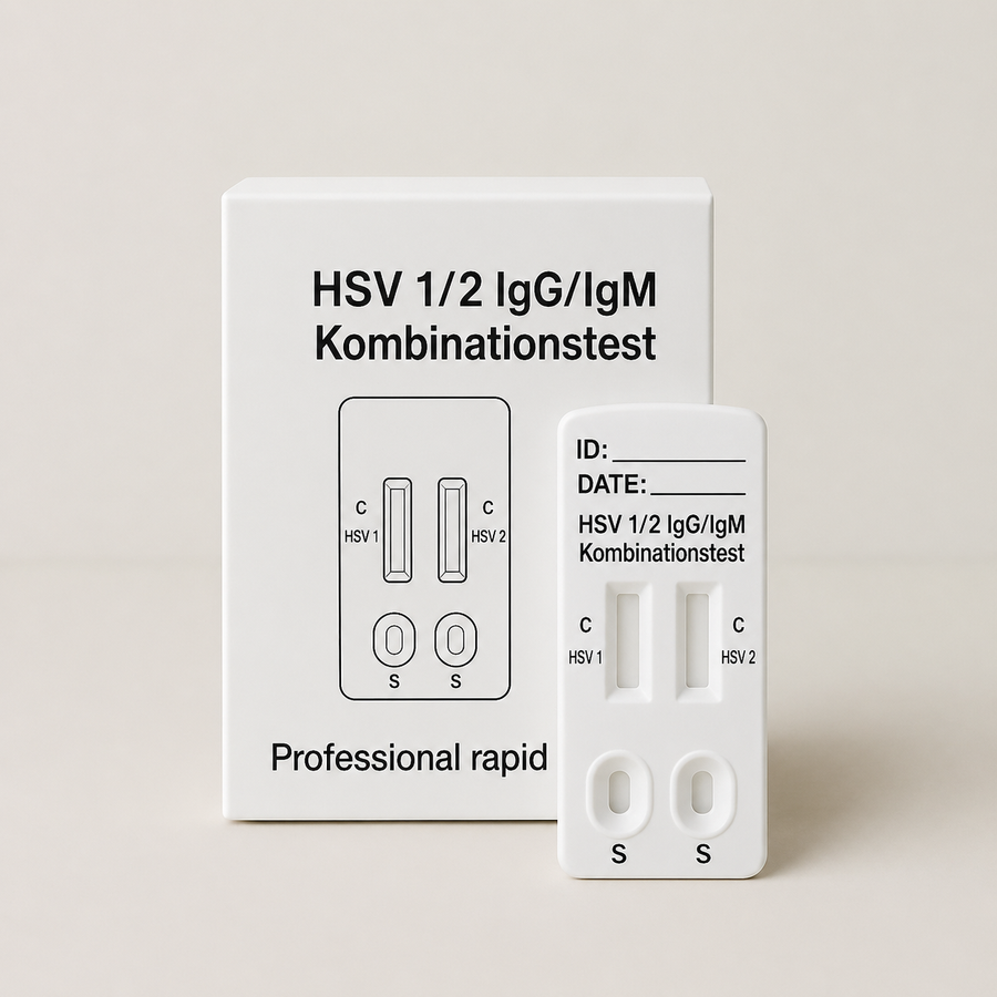 Herpes HSV 1&2 IgG/IgM Selvtest 1-pak - Til professionel brug