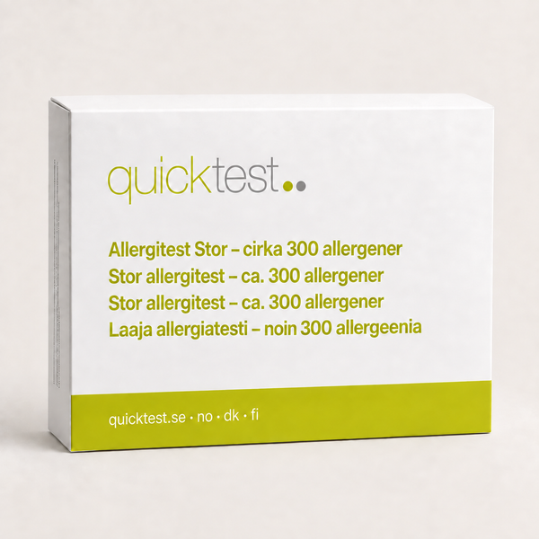 Allergitest Stor hemma – cirka 300 allergener