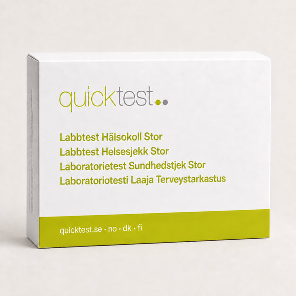 Hälsokoll Stor hemma – laboratorieanalys