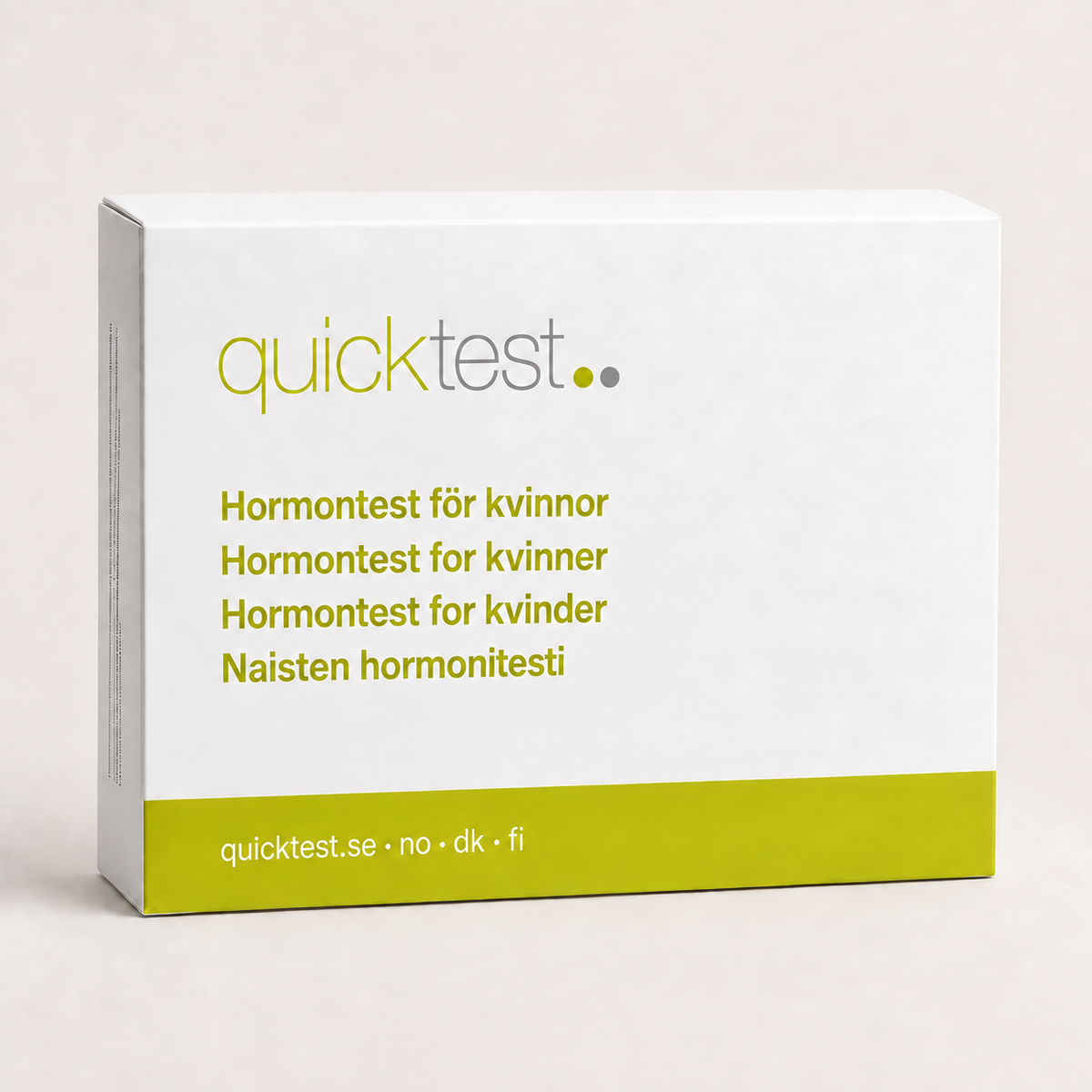 Quicktest Hormontest til kvinder – pakke til hjemmetest