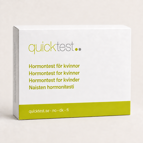 Quicktest Hormontest til kvinder – pakke til hjemmetest