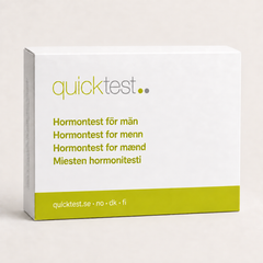 Quicktest Hormontest til mænd – pakke til hjemmetest