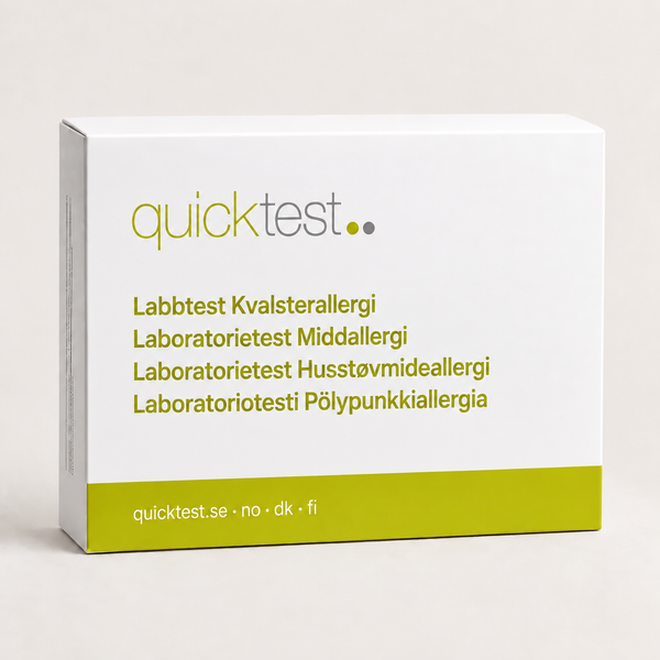 Mideallergi laboratorietest - Prøveudtagning derhjemme