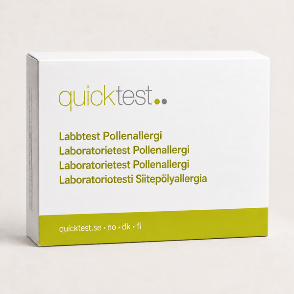 Pollenallergilaboratorietest - Prøvetagning derhjemme