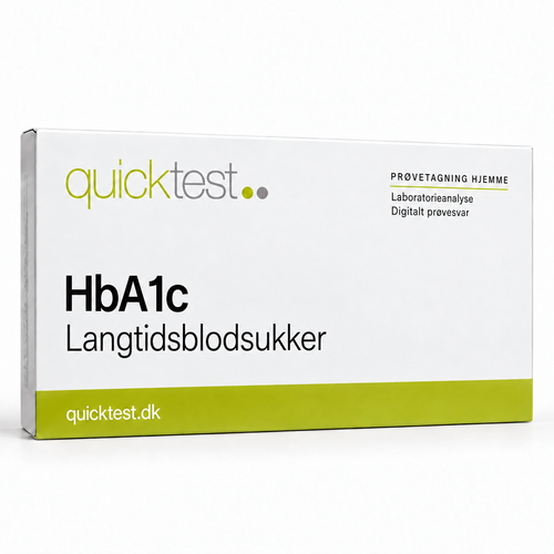 Quicktest HbA1c – Langtidsblodsukker – dansk produktbillede