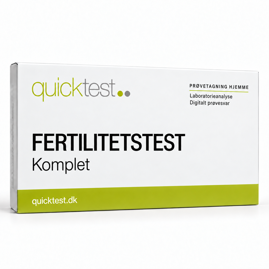 Quicktest FERTILITETSTEST – Komplet – dansk produktbillede
