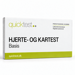 Quicktest HJERTE- OG KARTEST – Basis – dansk produktbillede