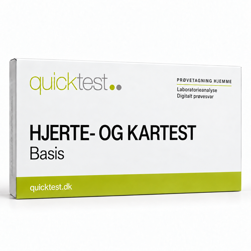 Quicktest HJERTE- OG KARTEST – Basis – dansk produktbillede