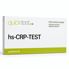 Quicktest hs-CRP-TEST – dansk produktbillede