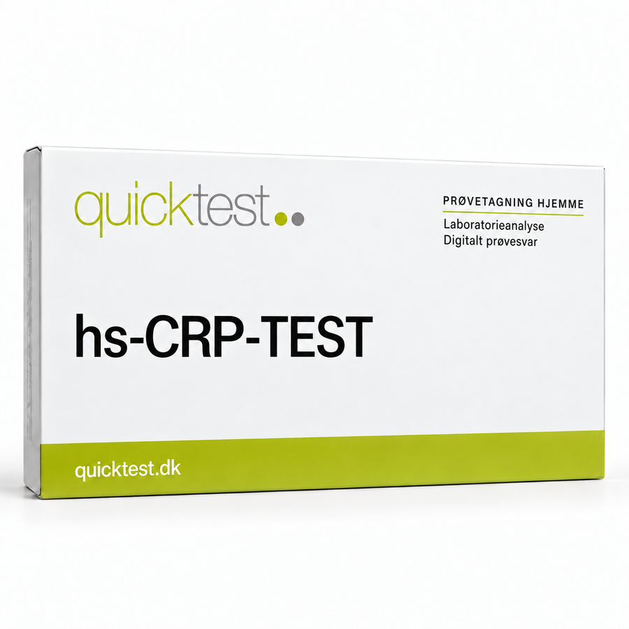 Quicktest hs-CRP-TEST – dansk produktbillede