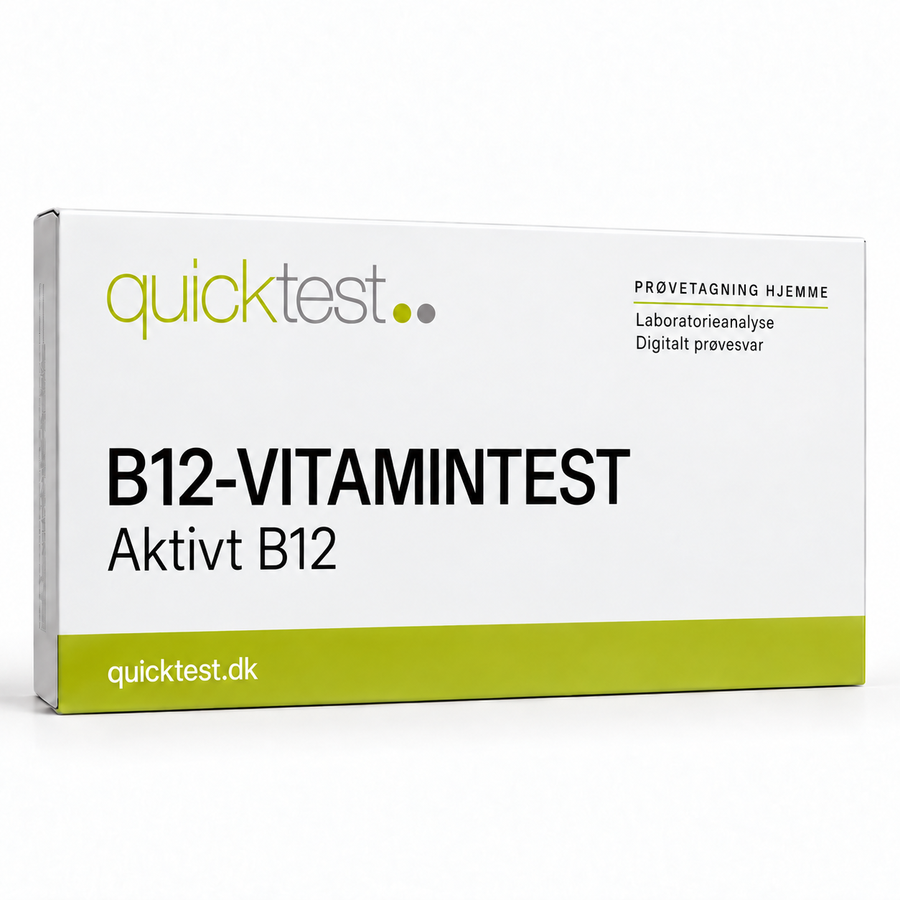 Quicktest B12-VITAMINTEST – Aktivt B12 – dansk produktbillede