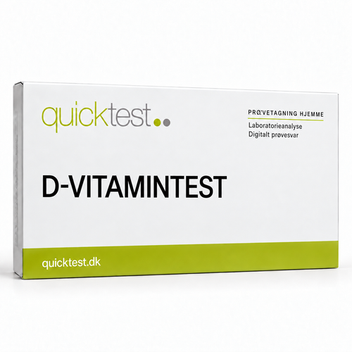 Quicktest D-VITAMINTEST – dansk produktbillede