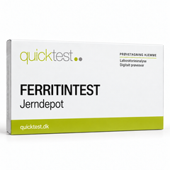 Quicktest FERRITINTEST – Jerndepot – dansk produktbillede