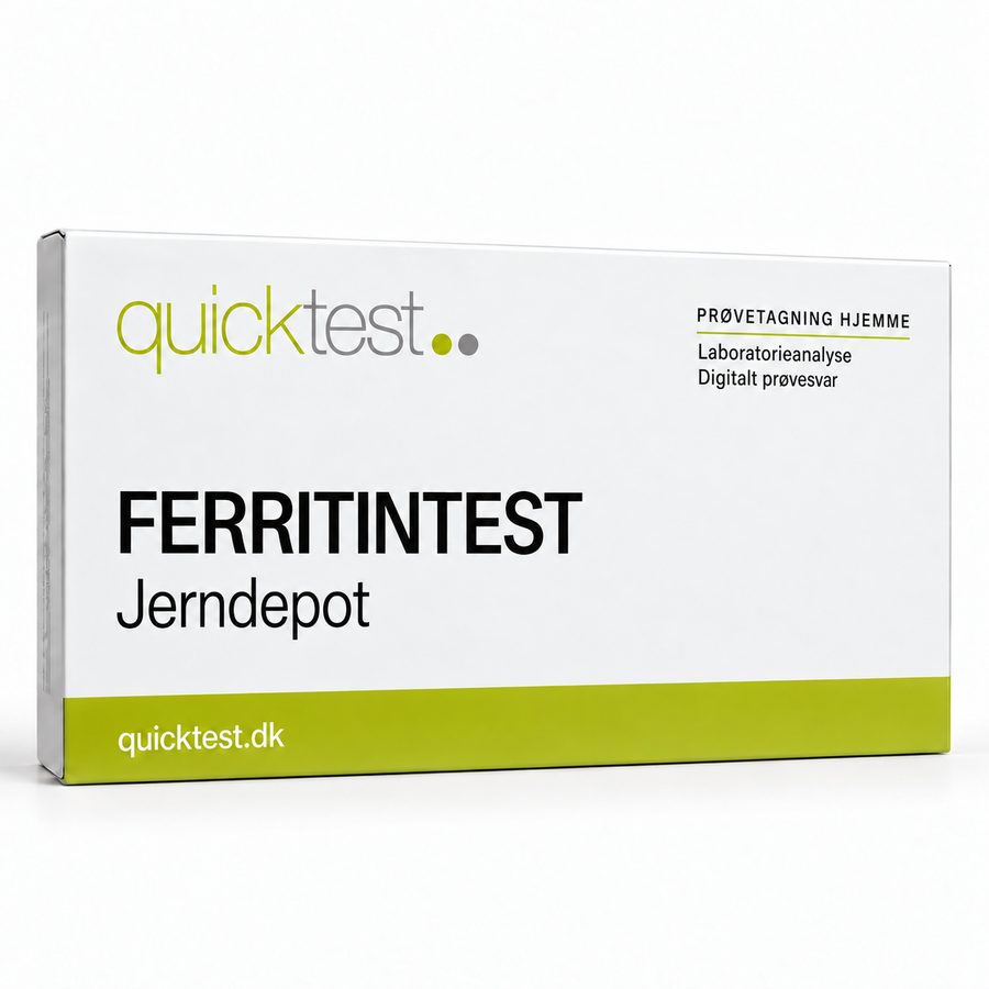 Quicktest FERRITINTEST – Jerndepot – dansk produktbillede