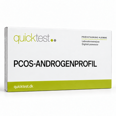 Quicktest PCOS-ANDROGENPROFIL – dansk produktbillede