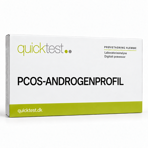 Quicktest PCOS-ANDROGENPROFIL – dansk produktbillede