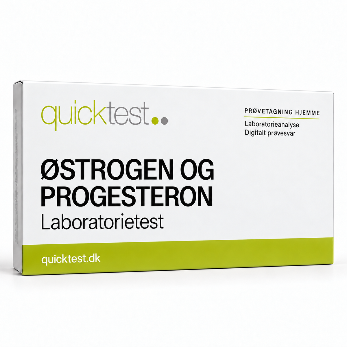 Quicktest ØSTROGEN OG – PROGESTERON – Laboratorietest – dansk produktbillede