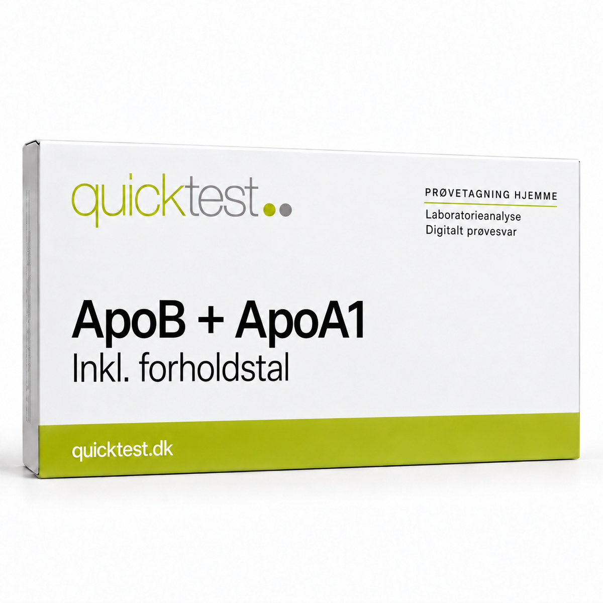 Quicktest ApoB + ApoA1 – Inkl. forholdstal – dansk produktbillede