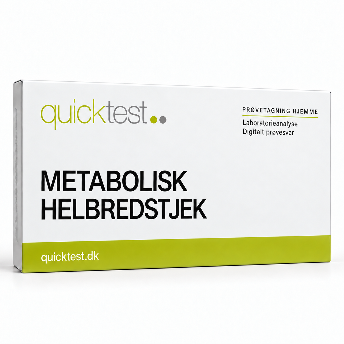 Quicktest METABOLISK – HELBREDSTJEK – dansk produktbillede