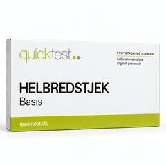Quicktest HELBREDSTJEK – Basis – dansk produktbillede
