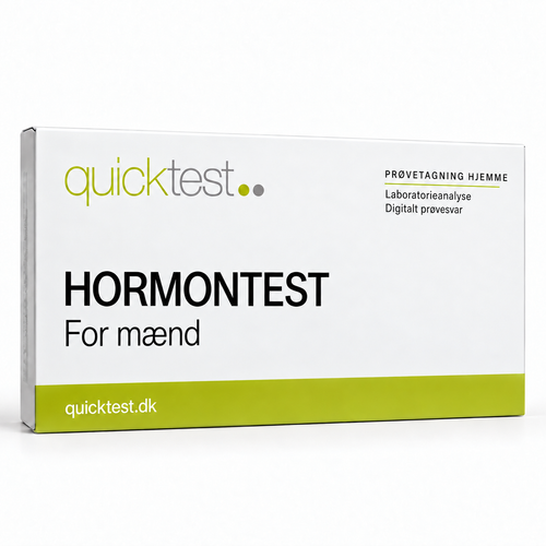 Quicktest HORMONTEST – For mænd – dansk produktbillede