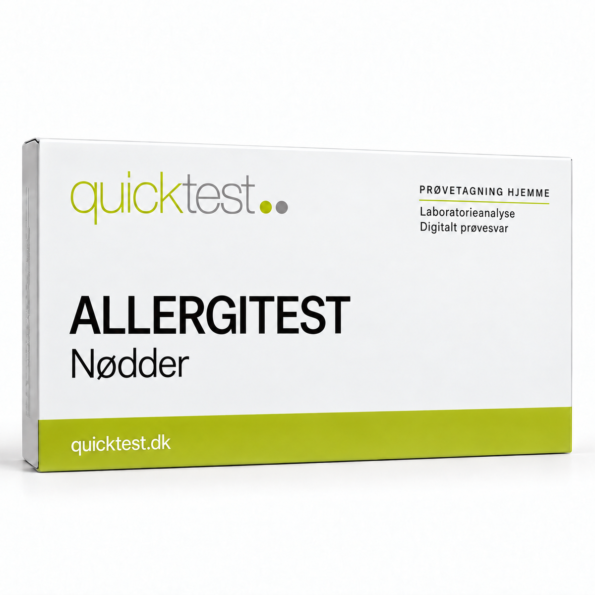 Quicktest ALLERGITEST – Nødder – dansk produktbillede