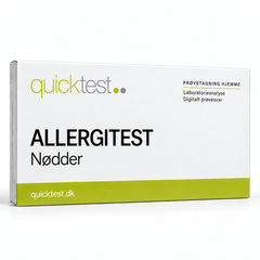 Quicktest ALLERGITEST – Nødder – dansk produktbillede