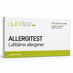 Quicktest ALLERGITEST – Luftbårne allergener – dansk produktbillede